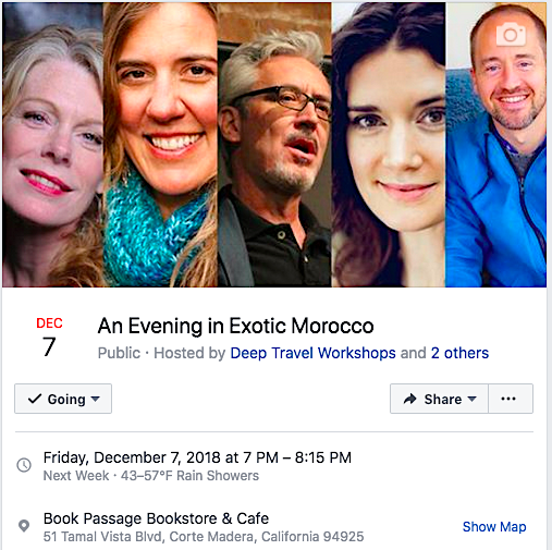 Author Matthew Felix is one of five presenters at Book Passage's Morocco event on Friday, December 7.
