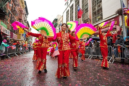 Chinese Lunar New Year Parade in Chinatown New York