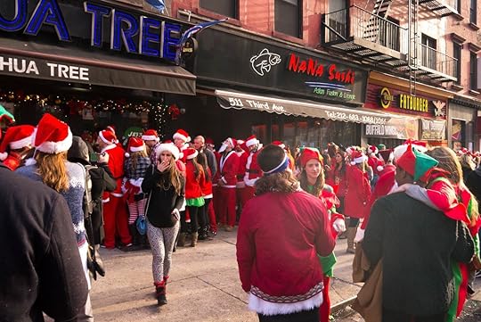 Santa Con in NYC
