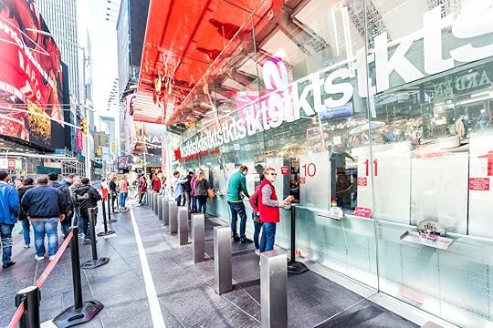 Manhattan NYC Midtown Times Square, Broadway Avenue Road