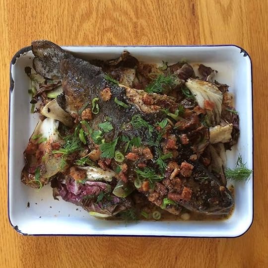 Trout preparation from Hungry Pigeon in Philly