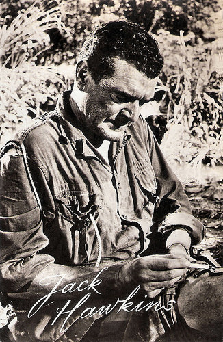 Jack Hawkins in The Bridge on the River Kwai (1957)