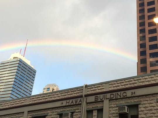 This was taken in Chinatown outside of the Hawaii Theater. (PC: CL Walters :)
