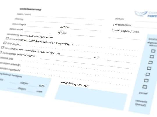 sjabloon verlofaanvraag