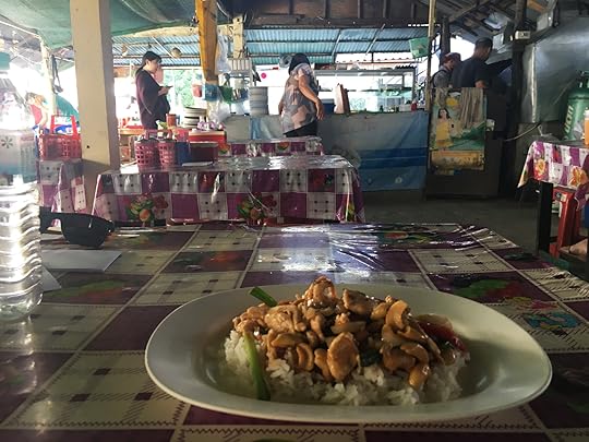 Lunch in Chaing Mai. Cost about $1.22.