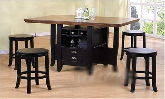 Kitchen island Table top Kitchen island Table with Storage