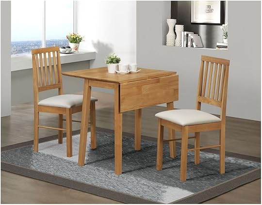 Drop Leaf Kitchen Tables Birlea Drop Leaf Dining Set Table 2 Chairs solid Wood