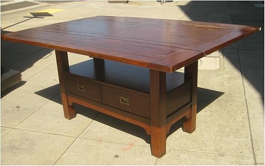 Drop Leaf Kitchen Tables Large Old Drop Leaf Kitchen Table with Double Drawer