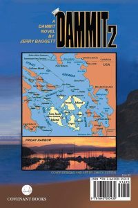 The Back Cover of Dammit 2 by Jerry Baggett. Now Available at Amazon.
