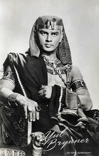 Yul Brynner in The Ten Commandments (1956)