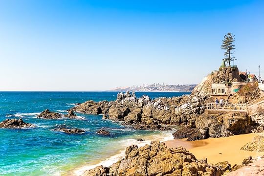 turquoise water in Chile