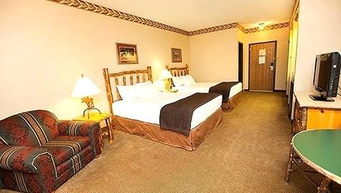 oh what a room the double queen suite at great wolf lodge sleeps up to four people roomba 805