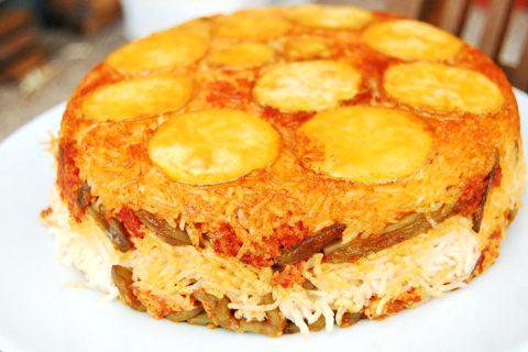 persischer reiskuchen polo 1 4 bohn 1 4 bohn persischer reiskuchen rezept