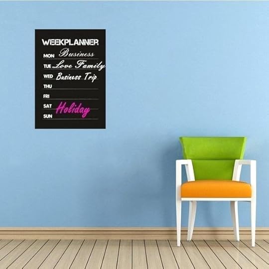wandtattoo tafel planner 1 4 wand wandtattoo weltkarte tafelfolie