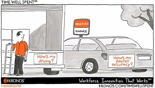 Kronos, Time Well Spent cartoon, performance, payroll, payroll accuracy