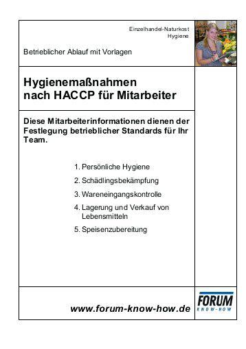 haccp checklisten download fa 1 4 r haccp checklisten gratis download