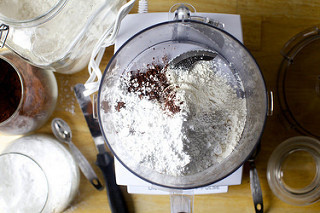 dry ingredients for shell