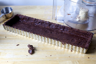 pressed in and trimmed