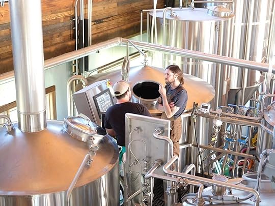 Inside the Threes Brewing brewery in NYC