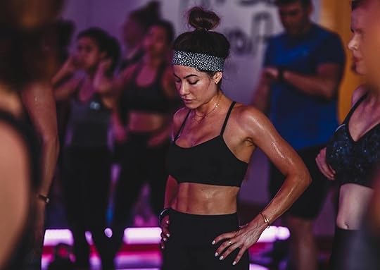 People practicing yoga at Set and Flow Yoga in Los Angeles, California
