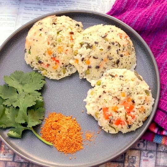 Rawa Idli (Vegetable Semolina Cakes) – Instant Pot