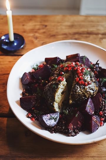 zhoug whole roasted cauli