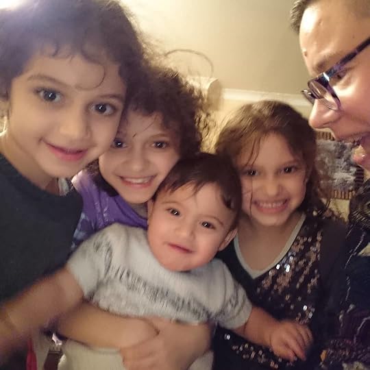 I spent time with the four little girls this afternoon. I love them so much. And I love that they love me. I try to go see them once a month.<br /><br />I will visit them again on December 24th. They would happily have me over for Christmas but I think I get to sad and down on that day and I’d rather not. It’s been our tradition to have me over there on the 24th the last few years and I enjoy it. I love them all.<br /><br />#chosenfamily #friendsarefamily<br />#cherylrainfield #YAwriter #LGBTQwriter #booknerd #bookworm #ireadYA #survivor #feminist