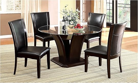 New Glass top Kitchen Table Set 37 Photos Glass for Kitchen Table