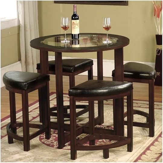 Dinette Sets for Small Spaces Dining Table 4 Kitchen solid Small Wooden Kitchen Table and Chairs