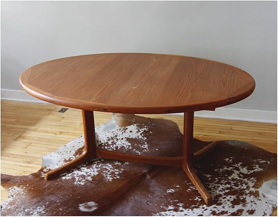 Str8mcm Dyrlund Teak Dining Table Teak Kitchen Tables