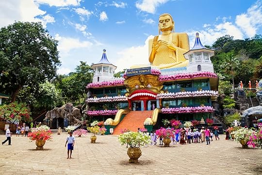 The Golden Temple Dambulla in Sri Lanka