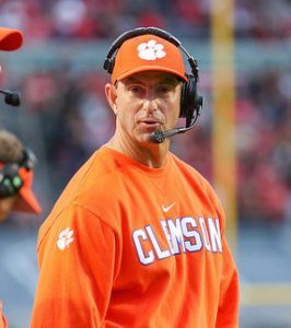 Dabo Swinney, Clemson Footballl