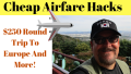 $250 Round Trip To Europe!