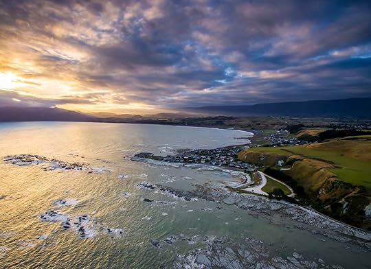 Kaikoura, New Zealand, on the water