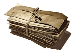 Letters from a lost love?