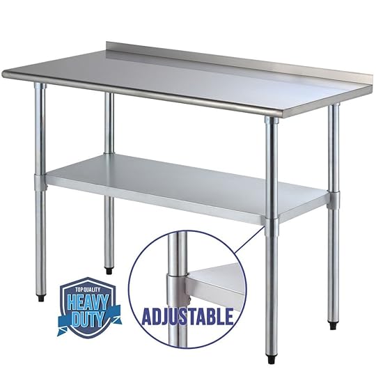 24 Quot X 48 Quot Stainless Steel Work Prep Table Kitchen Kitchen Prep Table