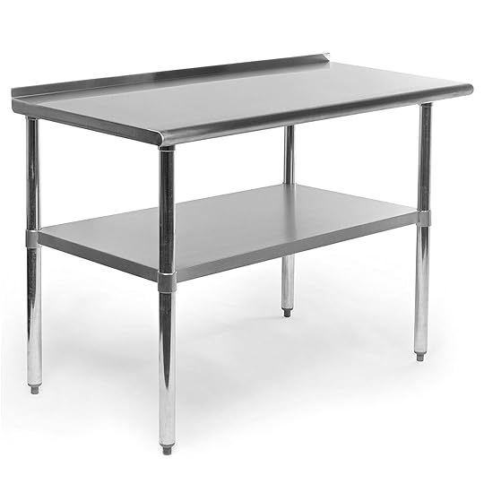 Kitchen Prep Table Outdoor Kitchen Stainless Steel Commercial Kitchen Prep