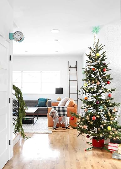 Christmas decorations at The Faux House