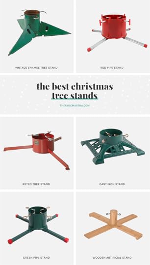 The Best Christmas Tree Stands from The Faux Martha