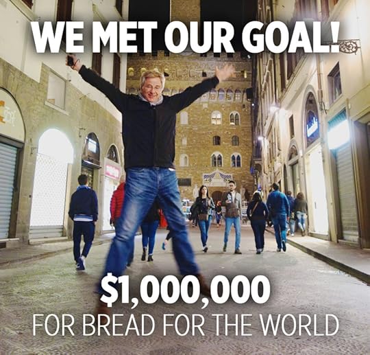 Rick Steves jumping, 