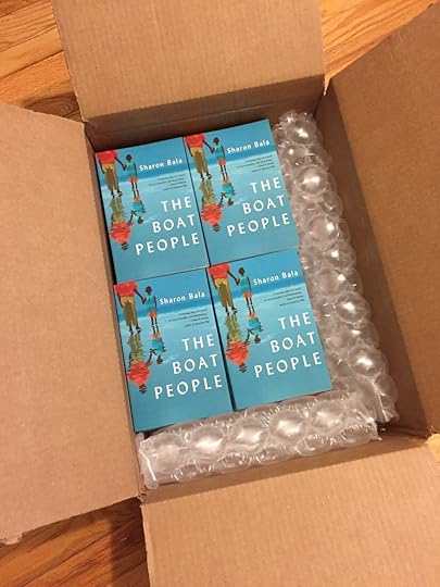 “Just send me a couple of copies,” I said to my publicist. She sent 20.