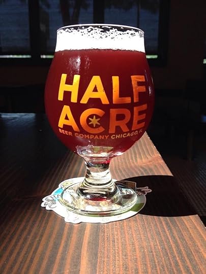 Half Acre Beer Company pint glass