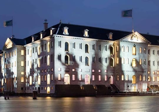 Shadow Scapes installation at the Amsterdam Light Festival