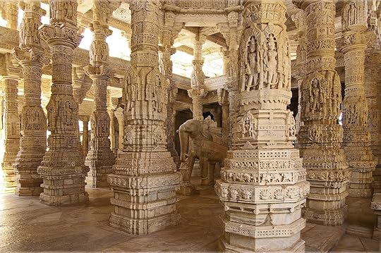 Jain Temple in Ranakpur in India