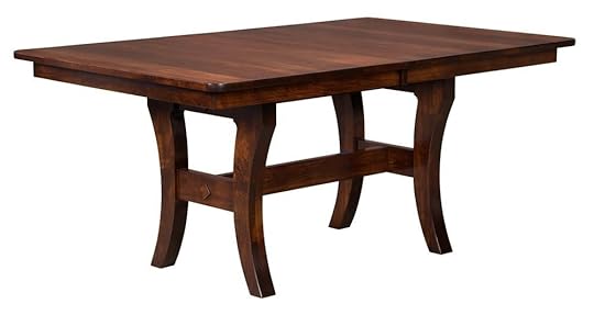 Trestle Kitchen Table Amish Madison Trestle Dining Kitchen Table solid Wood