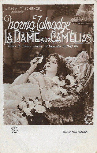 Norma Talmadge in Camille/ La dame aux camélias