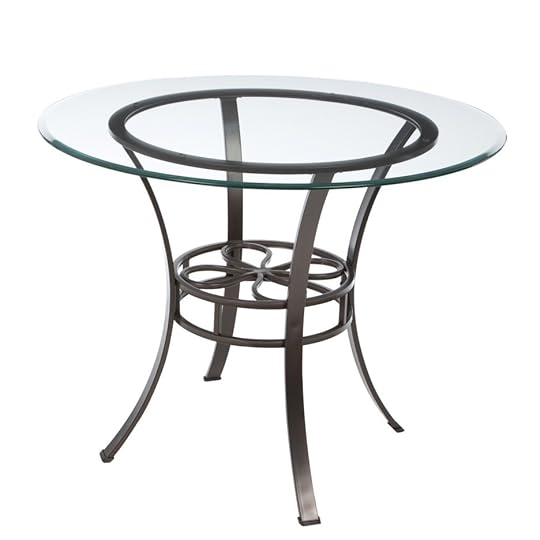 Round Glass Tables for Kitchen Dining Room Fabulous Round Glass top Dining Table Metal