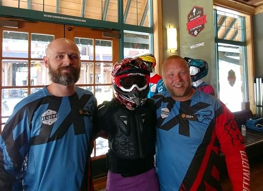 Marcie Bradley ready to bike at Specialized Bikes Northstar California Resort