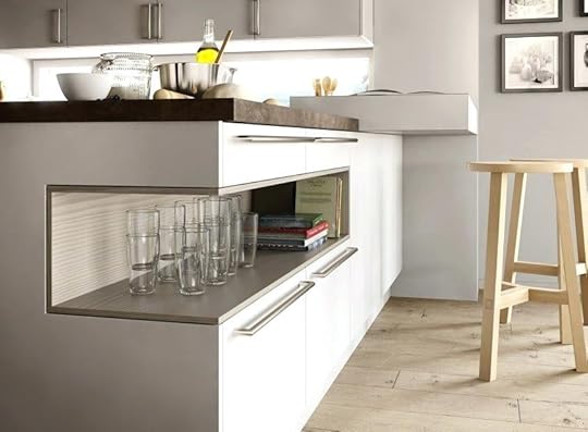 goldreif kuchen fronten profile handle closeup chrome pine champagne shelf goldreif kuchen fronten