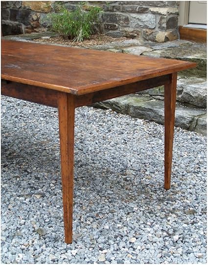 Handmade Kitchen Tables 7784 Handmade New England Pine Country Kitchen Table for